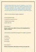 CLTM BOARD TEST EXAM 2026&sol;2027 VERSION A&comma; B & C EACH VERSION CONTAINS COMPLETE CURRENT QUESTIONS WITH RELIABLE ANSWERS &lpar;100&percnt; CORRECT VERIFIED SOLUTIONS&rpar; LATEST UPDATED VERSION 2026 EDITION &vert;GUARANTEED SUCCESS &lpar;BRAND NEW&excl;&rpar; FULL REVISED CLTM BOARD EXAM