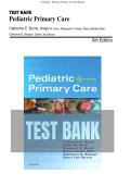 &lbrack;Test Bank &ndash; Pediatric Primary Care&comma; 6th Edition by Burns&comma; Dunn&comma; Brady&rsqb; &vert; Complete &lbrack;All Chapters 1&ndash;44&rsqb;  &vert; Verified &lbrack;2025&ndash;2026 Pediatric Nursing Exam Prep&rsqb;