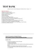  Radiation Protection in Medical Radiography 9th Edition Sherer Test Bank Questions and Answers 2025&sol; 2026 Updated Radiologic Safety Study Guide with Solution