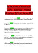 ACHE Board of Governors  Exam &ndash; Business &vert; Practice  Questions & Study Guide PDF 