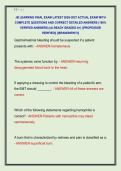 JB LEARNING FINAL EXAM LATEST 2026-2027 ACTUAL EXAM WITH  COMPLETE QUESTIONS AND CORRECT DETAILED ANSWERS &lpar;100&percnt;  VERIFIED ANSWERS&rpar; &vert;ALREADY GRADED A&plus;&vert; &vert;&vert;PROFESSOR  VERIFIED&vert;&vert; &vert;&vert;BRANDNEW&excl;&excl;&excl;&vert;&vert;