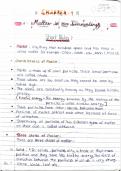 Class notes Science