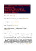 Tina Jones shadow health &lpar;2026&sol;2027&rpar; UPDATE&vert;EXAM QUESTIONS WITH MULTIPLE CHOICES &vert;VERIFIED & REVISED ANSWERS &lpar;NEW&rpar;&excl;&excl;&excl;
