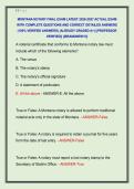 MONTANA NOTARY FINAL EXAM LATEST 2026-2027 ACTUAL EXAM  WITH COMPLETE QUESTIONS AND CORRECT DETAILED ANSWERS  &lpar;100&percnt; VERIFIED ANSWERS&rpar; &vert;ALREADY GRADED A&plus;&vert; &vert;&vert;PROFESSOR  VERIFIED&vert;&vert; &vert;&vert;BRANDNEW&excl;&excl;&excl;&vert;&vert;