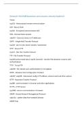 Network&plus; N10-008 Questions and answers already Graded A&plus;   Telnet  tcp&sol;23 - Unencrypted remote communication  SSH - Secure Shell  tcp&sol;22 - Encrypted communication link  DNS - Domain Name System  udp&sol;53 - Converts names to IP addresses  SMTP - Simple Mail 