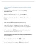 NFPA 10 Portable Fire Extinguishers Questions and answers already  Graded A&plus;  