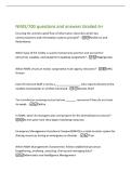 NIMS&sol;700 questions and answers Graded A&plus; 