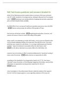 NJE Test Exam questions and answers Graded A&plus; 