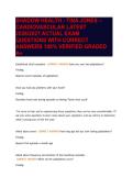 SHADOW HEALTH - TINA JONES &ndash; CARDIOVASCULAR LATEST 2026&sol;2027 ACTUAL EXAM QUESTIONS WITH CORRECT ANSWERS 100&percnt; VERIFIED GRADED A&plus;