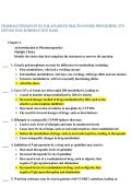 Pharmacotherapeutics for Advanced Practice Nurse Prescribers 5th Edition Complete Advanced Pharmacology Study Guide 2025&sol; 2026 Updated NP Exam Review with Solution
