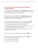 NR 446 Exam2 QUESTIONS AND CORRECT VERIFIED ANSWERS  &vert;ALREADY GRADED A&plus;&vert; 