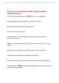NR 442 Exam1 QUESTIONS AND CORRECT VERIFIED ANSWERS &vert;ALREADY GRADED A&plus;&vert;