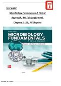 TEST BANK For Microbiology Fundamentals A Clinical Approach&comma; 4th Edition by Marjorie Kelly Cowan &vert; Verified Chapters 1 - 22 Updated&comma; Complete Newest Version