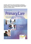 Primary Care The Art and Science of Advanced Practice Nursing An Interprofessional Test Bank Complete Study Guide 2025&sol; 2026 Updated Questions and Answers with Solution