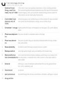Pharmacology Nursing Complete Study Guide Drug Therapy and Medication Classification 2025&sol; 2026 Updated Exam Review Notes with Solution