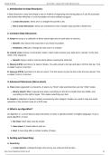 Comprehensive Study Guide on Data Structures and Algorithms&colon; Sorting&comma; Searching&comma; Linked Lists&comma; and Complexity Analysis