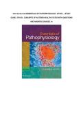 Test bank for Essentials of Pathophysiology&comma; 4th Ed&period; &plus; Study Guide&comma; 4th Ed&period;&colon; Concepts of Altered Health States with questions and answers graded A&plus;