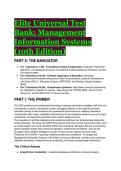 2026&sol;2027 Elite Test Bank&colon; Management Information Systems &lpar;10th Edition&rpar; by Hossein Bidgoli - Complete Q&A  