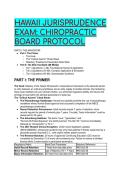Hawaii Chiropractic Jurisprudence Board Exam Prep &vert; Elite Test Bank &lpar;88 MCQs & Rationale&rpar; &vert; 2026&sol;2027 Updates