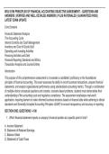 WGU D196 PRINCIPLES OF FINANCIAL ACCOUNTING OBJECTIVE ASSESSMENT &ndash; QUESTIONS AND  ANSWERS &vert; VERIFIED AND WELL DETAILED ANSWERS &vert; PLUS RATIONALES &vert; GUARANTEED PASS &vert;  LATEST EXAM UPDATE
