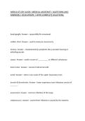 MEDCA STUDY GUIDE&colon; MEDICAL ASSISTANT &vert; QUESTIONS AND ANSWERS &vert; 2026 UPDATE &vert; WITH COMPLETE SOLUTIONS&period;