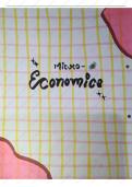 Std&period;11th&comma; Chapter 1 Introduction to Microeconomics&comma; Notes for students&period;
