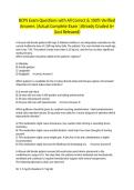 BCPS Exam Questions with All Correct & 100&percnt; Verified Answers &vert;Actual Complete Exam &vert;Already Graded A&plus; &lpar;Just Released&rpar;