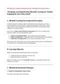 WGU D639 Task 1&comma;2 and 3 Bundle with complete solutions&period;