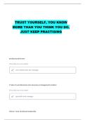 HSV 4800 CH 14 & 15 QUESTIONS WITH CORRECT ANSWERS