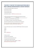TCAR-POST TEST REAL EXAM QUESTIONS AND CORRECT ANSWERS ALREADY GRADED A&plus; 1&period; Helmets and automobile airbags work because th