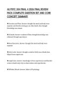 AU PSYC 304 FINAL 4 2026 FINAL REVIEW  PACK COMPLETE QUESTION SET AND CORE  CONCEPT SUMMARY