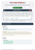 PECT Exam Module 3 95&plus; &lpar;Latest 2026&sol;2027 Edition&rpar; 100&percnt; Verified Q&A &plus; Answer Key Solutions
