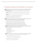 NUTR 4210 Midterm 2 Exam &vert; Questions and Answers &vert; 2026 Updated &vert; 100&percnt; Correct - University of Guelph&period;