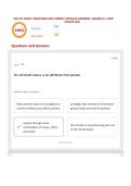 SOC-201 EXAM 3 QUESTIONS AND CORRECT DETAILED ANSWERS &vert; GRADED A&plus; &vert; NEW UPDATE 2026