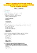 Test Bank &mdash; OpenStax Microbiology &vert; Complete Chapters 1&ndash;26 &vert; Verified Questions & Answers &vert; Full Coverage