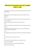 CDM Practice Test&vert; Questions and answers &vert; Updated RATED A&plus; &vert; NEW