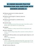 BC OWNER BUILDER PRACTICE EXAMINATION 2026 QUESTIONS WITH ANSWERS GRADED A&plus;