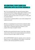 BC-ADM FINAL STUDY GUIDE 2026  QUESTIONS WITH SOLUTIONS GRADED A&plus;