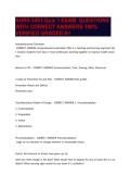 NURS 5461 Quiz 1 EXAM QUESTIONS WITH CORRECT ANSWERS 100&percnt; VERIFIED GRADED A&plus;