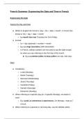 French Grammar&colon; Numbers&comma; Dates&comma; and Time &lpar;A Level&rpar;