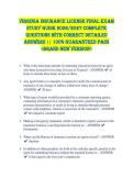 Virginia Insurance License FINAL EXAM  STUDY GUIDE 2026&sol;2027 COMPLETE  QUESTIONS WITH CORRECT DETAILED  ANSWERS &vert;&vert; 100&percnt; GUARANTEED PASS  <BRAND NEW VERSION> 