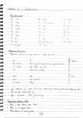 French- Term One &lpar;A Level&rpar;