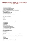 COMM 205 Final Practice &mdash; 20 MCQs With Complete Solutions &vert; New Update 2026
