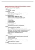 NURSING 212 Pathophysiology Final Exam Study Guide with Questions and Answers &vert; 2026 Updated &vert; 100&percnt; Correct - Eastwick College&period;