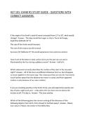 AST 101- EXAM &num;1 STUDY GUIDE - QUESTIONS WITH CORRECT ANSWERS&period;