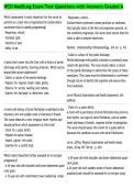 HESI MedSurg Exam Test Questions with Answers Graded A