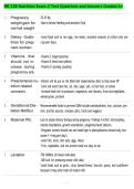 NR 228 Nutrition Exam 2 Test Questions and Answers Graded A&plus;