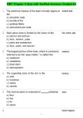 EMT Chapter 5 Quiz with Verified Answers Graded A&plus;