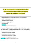 NR 546 ADVANCED PHARMACOLOGY EXAM PACK &vert; FINAL EXAMS &vert; COMPREHENSIVE EXAMS &vert; RATED A&plus; Qs & Ans 