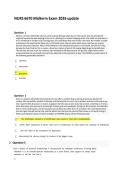 NURS 6670 Midterm Exam 2026 update